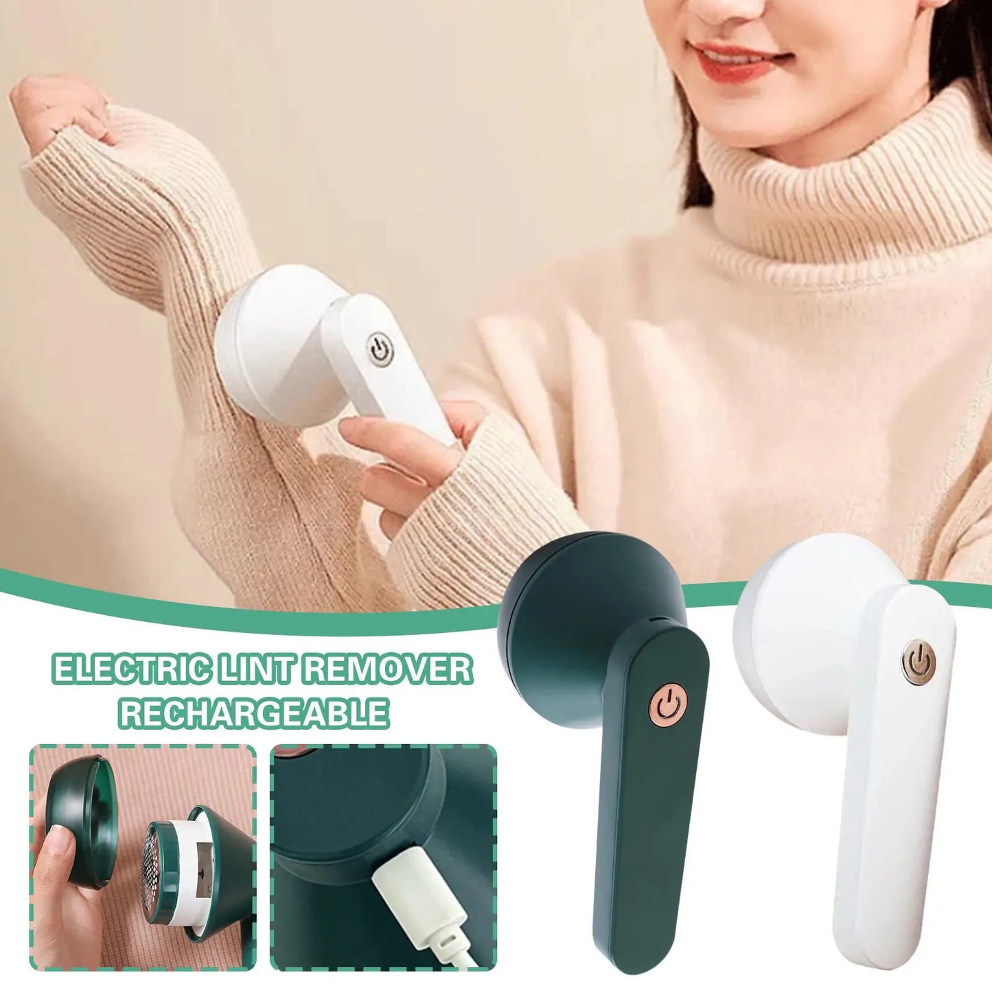 TurboFluff Electric Lint Remover