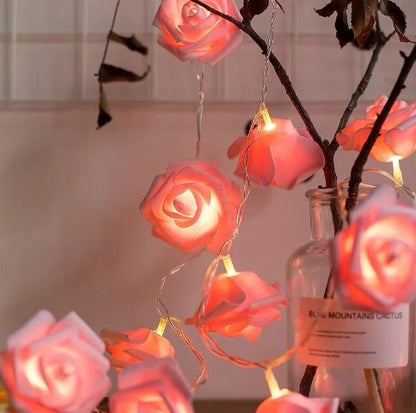 Rose Fairy Light String
